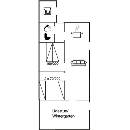 Rigmor - 300m From The Sea By Interhome Feriehus